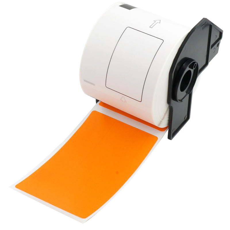 BETCKEY - Compatible Shipping Labels Replacement For Brother DK-1202 2 2 4 X 3 9 Use Brother Ql Label Printers 6 Rolls 1 Reusable Cartridge