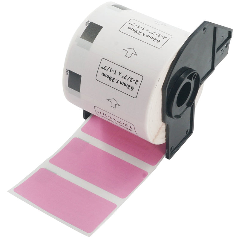 Brother DK-1209 Compatible Color Barcode Labels 2.4" x 1.1"