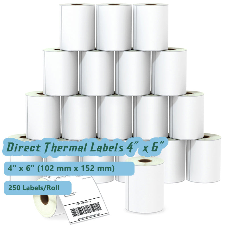 Zebra Direct Thermal Labels Shipping Labels