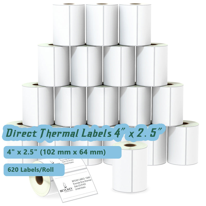 Zebra Direct Thermal Labels Shipping Labels