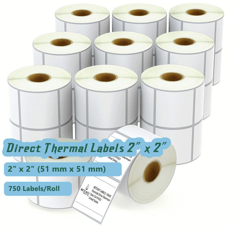 Zebra Direct Thermal Labels Shipping Labels