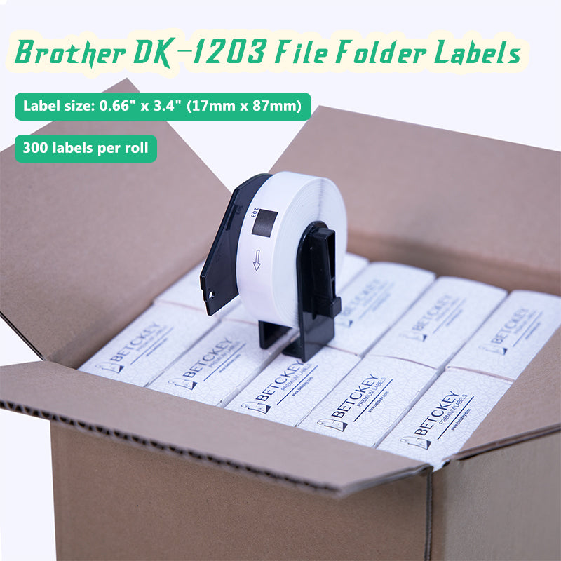 Brother DK-1203 File Folder Labels