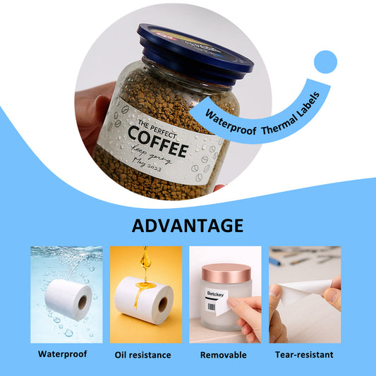 Dymo 1744907 Removable Film Shipping Labels 4" x 6"