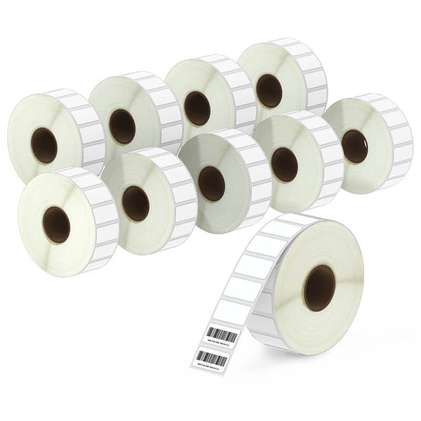 Zebra 1" x 0.5" Direct Thermal Labels 1" Core Small Labels