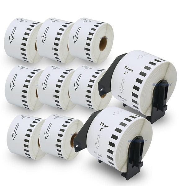 Betckey Brother DK-2223 Compatible Continuous Labels DK2223 Labels 1.9 in x 100 ft