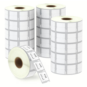 DYMO 30333 2-Up Labels 1/2" x 1" Extra Small Multipurpose Labels