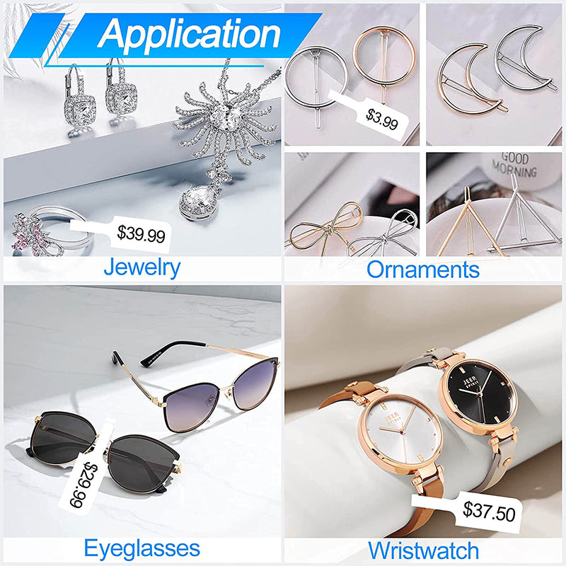 Dymo 30373 Compatible Price Tag Rat Tail Film Labels 7/8 Dymo 30373 Compatible Price Tag Rat Tail Film Labels 7/8