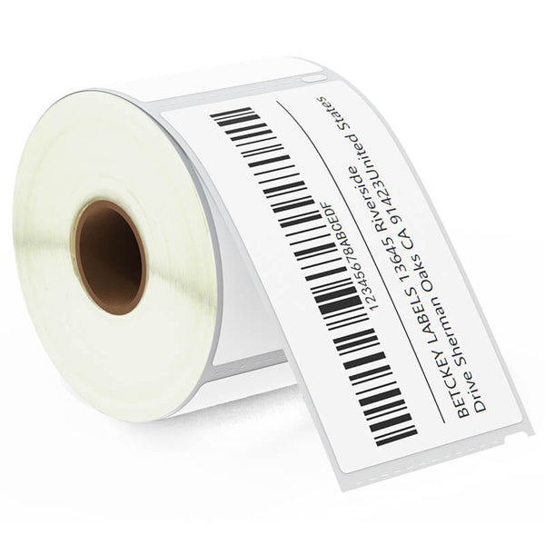  BETCKEY - Compatible DYMO 30256 (2-5/16 x 4) Shipping Labels,  Strong Permanent Adhesive & Perforated, Compatible with DYMO Labelwriter  450, 4XL, Rollo & Zebra Desktop Printers [10 Rolls/3000 Labels] : Office  Products