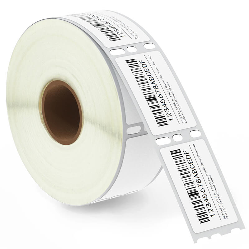 Betckey Dymo 30347 Compatible Book Spine Labels 1" x 1-1/2"
