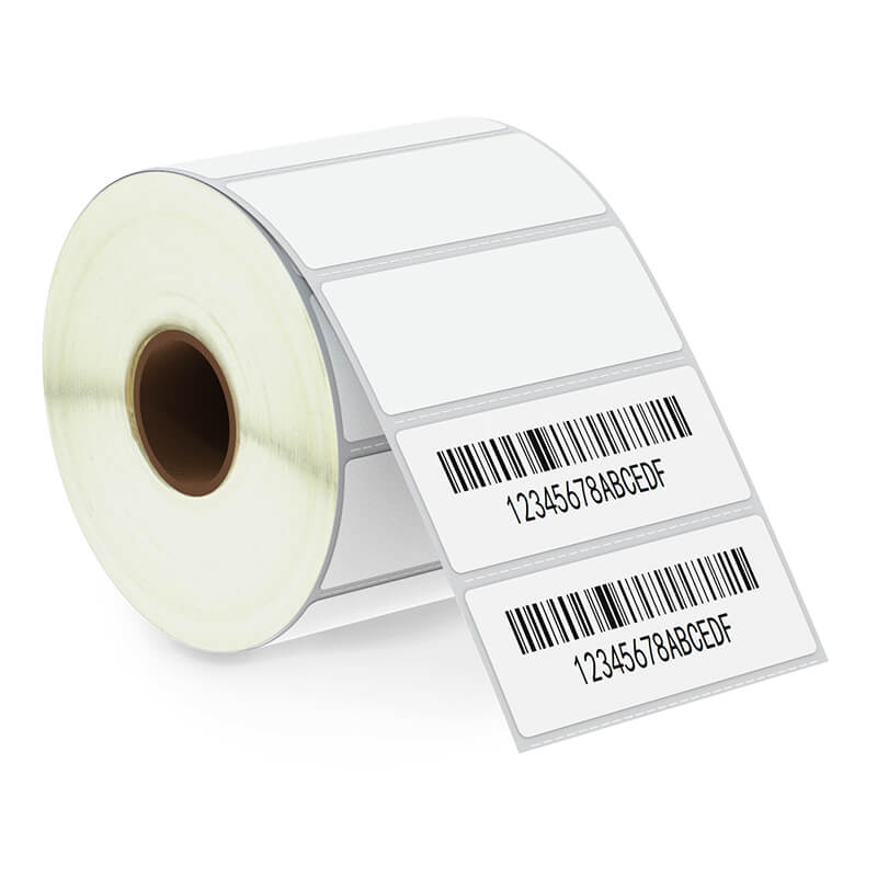 Zebra 2.625" x 1" File Folder & Address Labels Direct Thermal Labels