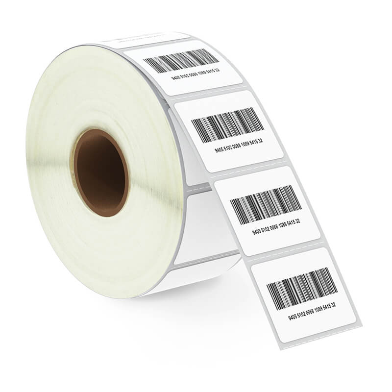 Zebra 1.25" x 1" UPC Barcode & Address Labels Direct Thermal Labels