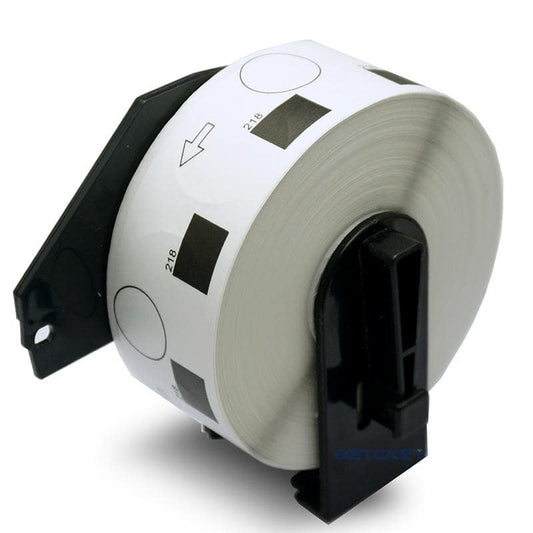 Betckey Brother DK-1218 Compatible Round Labels DK1218 Labels 0.94" in Dia