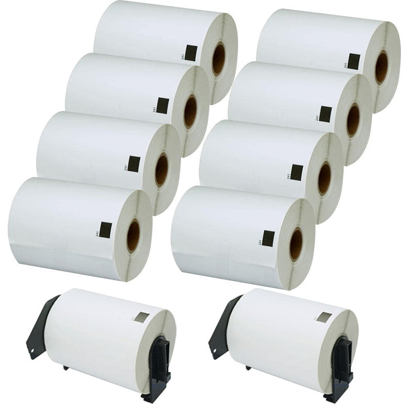 Brother DK-1247 Compatible Die-cut Shipping Labels 4.07" x 6.4"