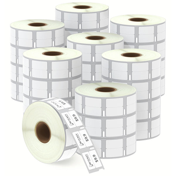 Betckey Dymo 30333 Extra Small 2-Up Labels 1/2" x 1" Multipurpose Labels