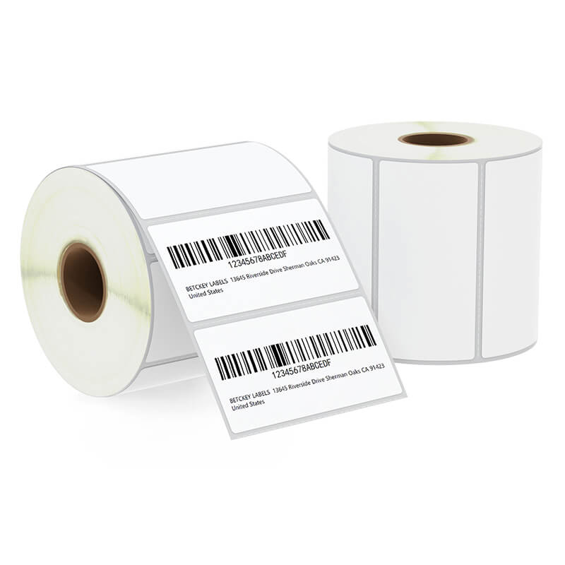 Zebra 3" x 1.5" Barcode Shipping & Address Labels Direct Thermal Labels