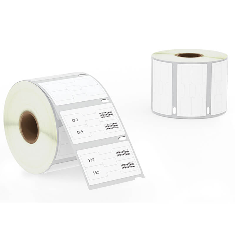 Betckey Dymo 30299 Jewelry/Price Tag 2-up Barbell Replacement Labels 3/8" x 3/4"