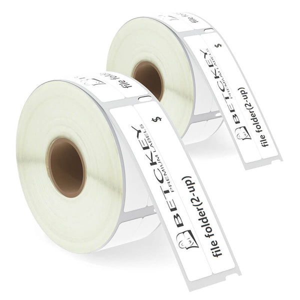 10 Rolls Dymo 30323 Compatible 2-1/8 x 4 54mm x 101mm Large Shipping Label
