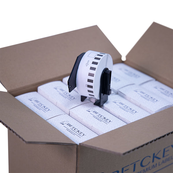 Betckey Brother DK-2210 Compatible Continuous Labels DK2210 Labels 1.1 in x 100 ft