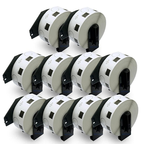 Betckey Brother DK-1218 Compatible Round Labels DK1218 Labels 0.94" in Dia