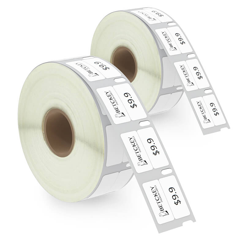 DYMO 30333 2-Up Labels 1/2" x 1" Extra Small Multipurpose Labels