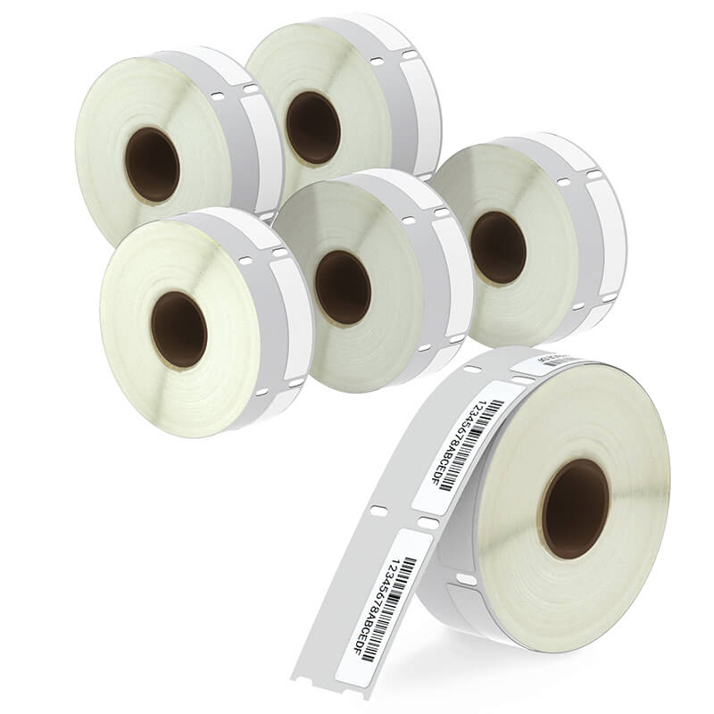 DYMO 30346 Multipurpose Library Barcode Labels 1/2" x 1-7/8"