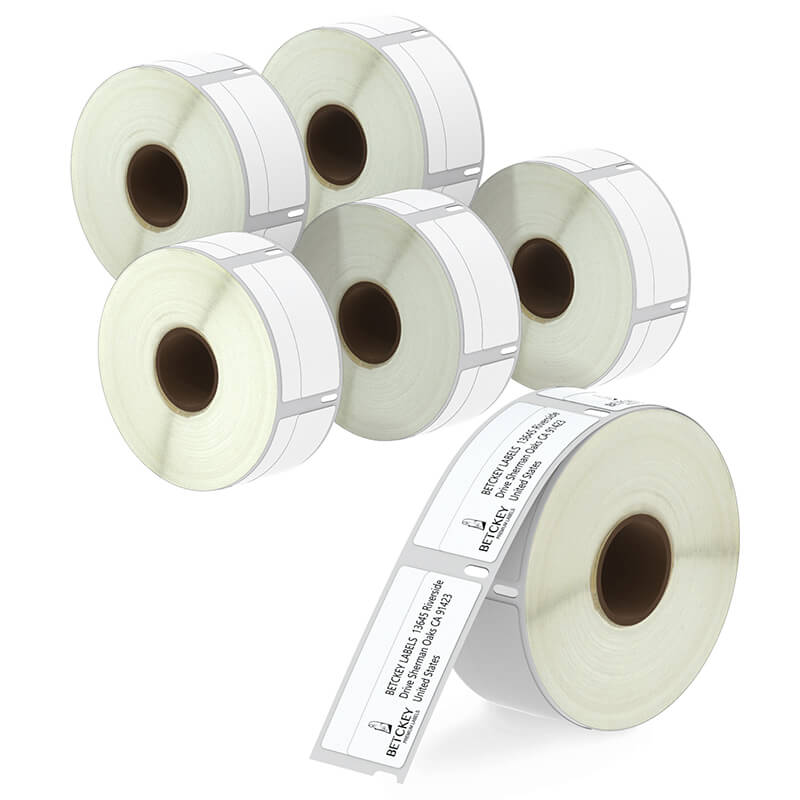 Betckey Dymo 1738595 File Barcode Labels 3/4″ x 2-1/2″