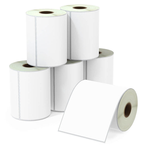 Zebra 4" x 6.5" Large Shipping Labels & Multipurpose Direct Thermal Labels