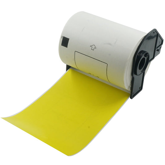 Brother DK-1241 - Yellow 4" x 6" Shipping Label