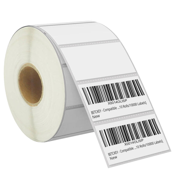 Zebra 2" x 1" UPC Barcode & Address Labels Direct Thermal Labels