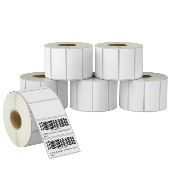Zebra 2" x 1" UPC Barcode & Address Labels Direct Thermal Labels
