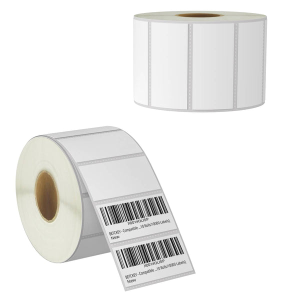 Zebra 2" x 1.5" UPC Barcode & Address Labels Direct Thermal Labels