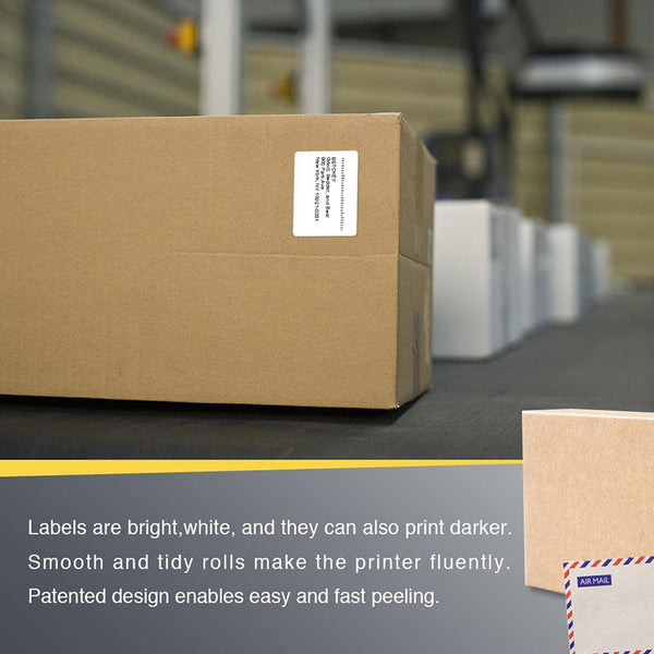 Zebra 2" x 1.5" UPC Barcode & Address Labels Direct Thermal Labels