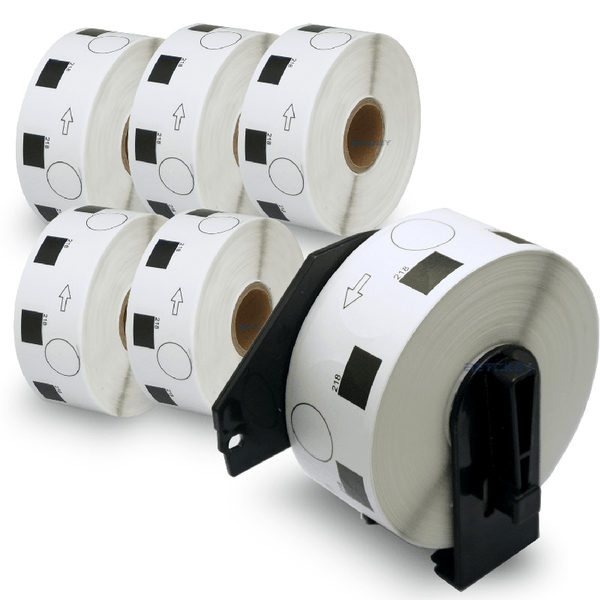 1 X 2-1/8 Multipurpose Labels - Direct Thermal Paper - DYMO 30336  Compatible - 500 Labels/Roll - Red, LD-30336-RD