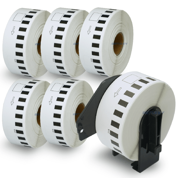 Betckey Brother DK-2214 Compatible Continuous Labels DK2214 Labels 0.47 in x 100 ft