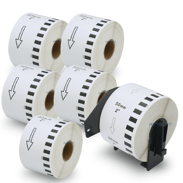 Betckey Brother DK-2223 Compatible Continuous Labels DK2223 Labels 1.9 in x 100 ft